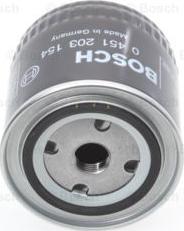 BOSCH 0 451 203 154 - Eļļas filtrs ps1.lv