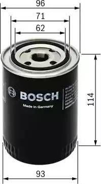 BOSCH 0 451 203 108 - Eļļas filtrs ps1.lv