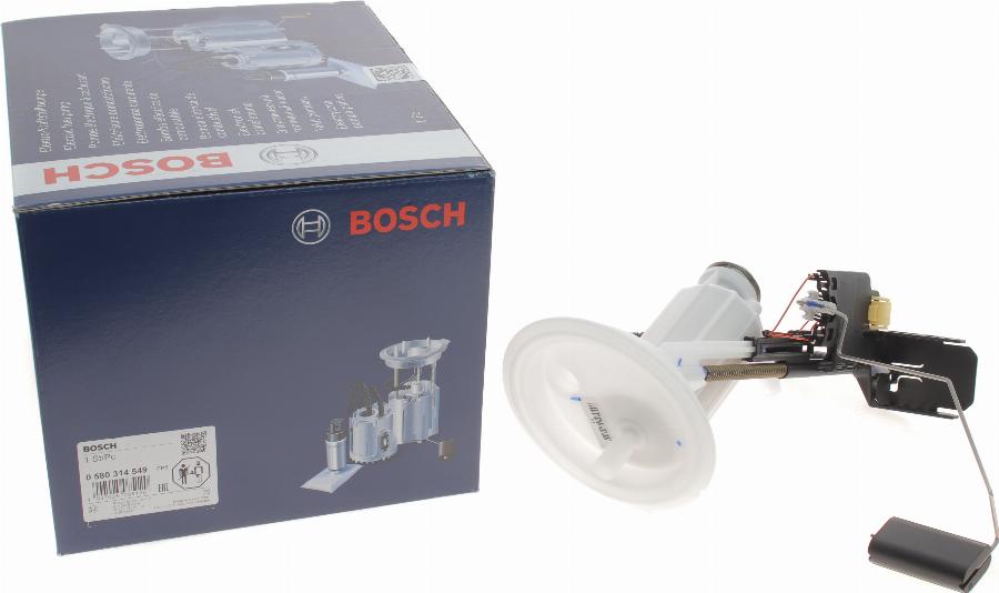 BOSCH 0 580 314 549 - Devējs, Degvielas līmenis ps1.lv