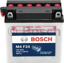 BOSCH 0 092 M4F 240 - Startera akumulatoru baterija ps1.lv