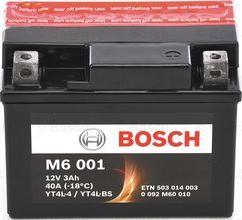 BOSCH 0 092 M60 010 - Startera akumulatoru baterija ps1.lv