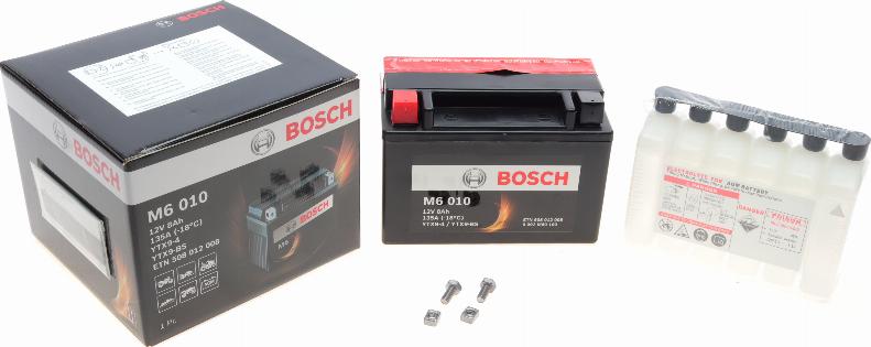 BOSCH 0 092 M60 100 - Startera akumulatoru baterija ps1.lv