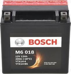 BOSCH 0 092 M60 180 - Startera akumulatoru baterija ps1.lv