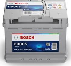 BOSCH 0 092 P00 050 - Startera akumulatoru baterija ps1.lv