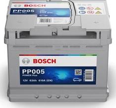 BOSCH 0 092 PP0 050 - Startera akumulatoru baterija ps1.lv