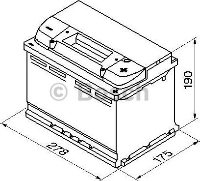 BOSCH 0 092 S40 080 - Startera akumulatoru baterija ps1.lv