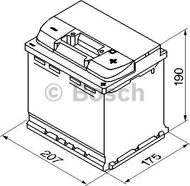 BOSCH 0 092 S40 020 - Startera akumulatoru baterija ps1.lv