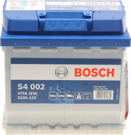 BOSCH 0 092 S40 020 - Startera akumulatoru baterija ps1.lv