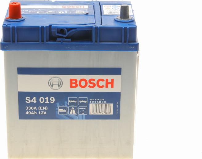 BOSCH 0 092 S40 190 - Startera akumulatoru baterija ps1.lv