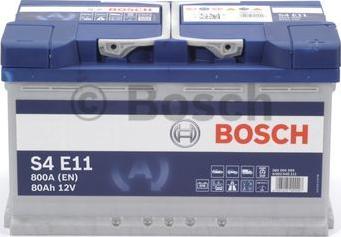 BOSCH 0 092 S4E 111 - Startera akumulatoru baterija ps1.lv