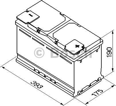 BOSCH 0 092 S50 150 - Startera akumulatoru baterija ps1.lv