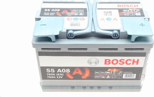 BOSCH 0 092 S5A 080 - Startera akumulatoru baterija ps1.lv