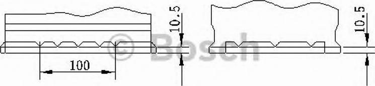 BOSCH 0092S30040 - Startera akumulatoru baterija ps1.lv