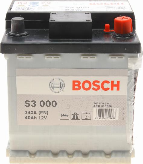 BOSCH 0 092 S30 000 - Startera akumulatoru baterija ps1.lv