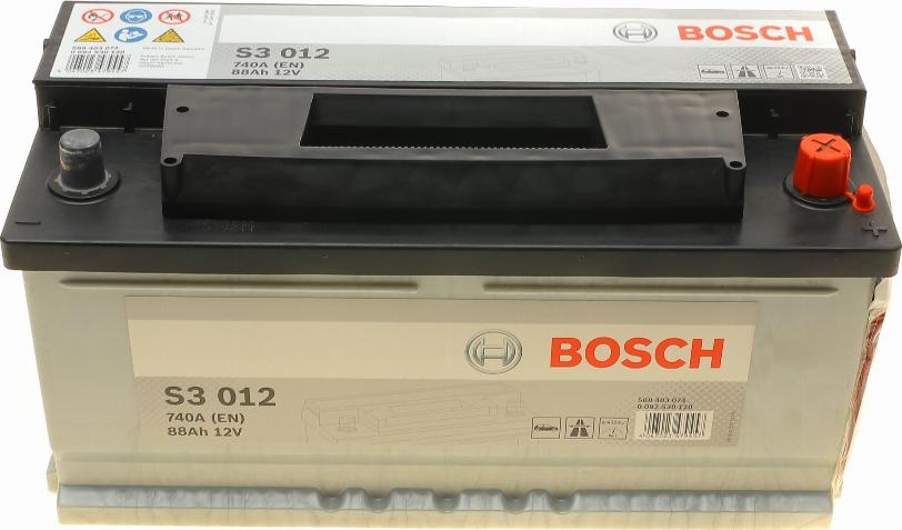 BOSCH 0 092 S30 120 - Startera akumulatoru baterija ps1.lv