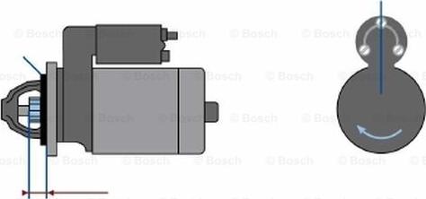 BOSCH 9000143416 - Starteris ps1.lv