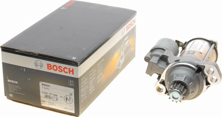 BOSCH 0 001 177 006 - Starteris ps1.lv