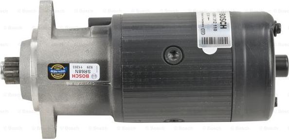 BOSCH 0 001 312 110 - Starteris ps1.lv