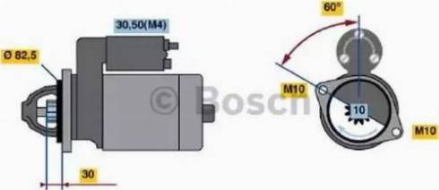 BOSCH 0001218710 - Starteris ps1.lv