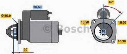 BOSCH 0 001 231 026 - Starteris ps1.lv