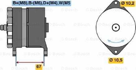 BOSCH 0 120 469 963 - Ģenerators ps1.lv