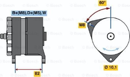 BOSCH 0 120 469 908 - Ģenerators ps1.lv