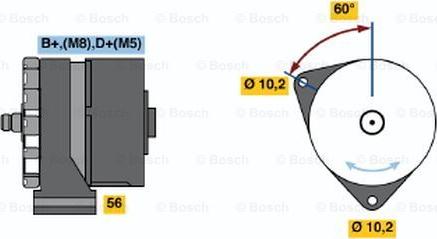 BOSCH 0 120 469 590 - Ģenerators ps1.lv