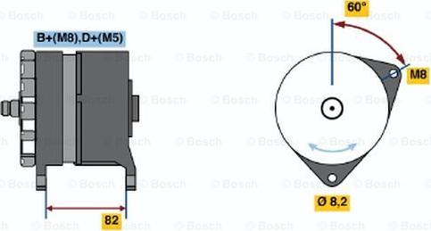 BOSCH 0 120 469 559 - Ģenerators ps1.lv