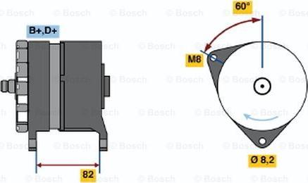 BOSCH 0 120 469 808 - Ģenerators ps1.lv