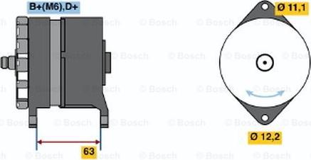 BOSCH 0 120 489 410 - Ģenerators ps1.lv