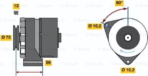 BOSCH 0 120 489 035 - Ģenerators ps1.lv