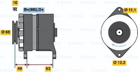 BOSCH 0 120 489 146 - Ģenerators ps1.lv