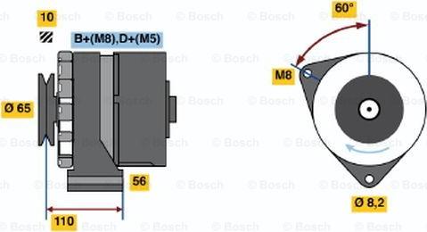 BOSCH 0 120 489 363 - Ģenerators ps1.lv