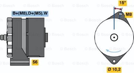 BOSCH 0 120 489 378 - Ģenerators ps1.lv