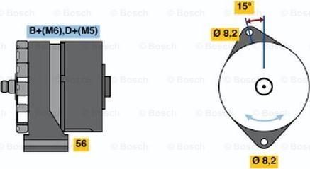 BOSCH 0 120 488 192 - Ģenerators ps1.lv