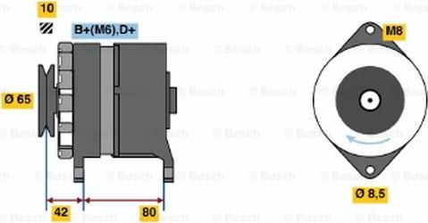 BOSCH 0 120 488 301 - Ģenerators ps1.lv