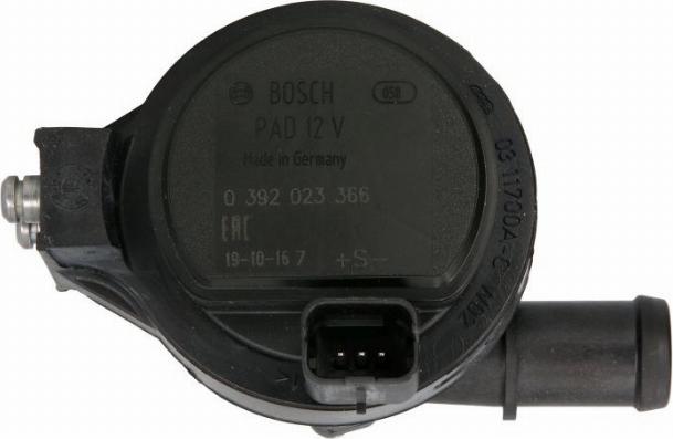 BOSCH 0 392 023 366 - Papildus ūdenssūknis ps1.lv