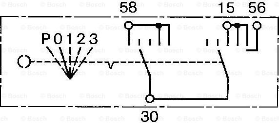 BOSCH 0 342 202 001 - Aizdedzes slēdzis ps1.lv