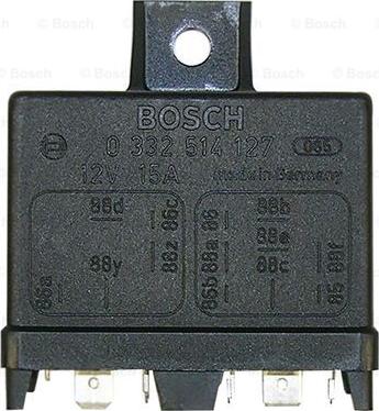 BOSCH 0 332 514 127 - Relejs, Vadības bloks-Dzinēja vadība ps1.lv