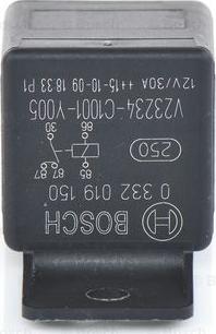 BOSCH 0 332 019 150 - Relejs, Darba strāva ps1.lv