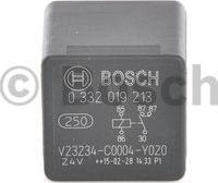 BOSCH 0 332 019 213 - Relejs, Darba strāva ps1.lv