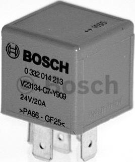 BOSCH 0 332 014 213 - Relejs, Darba strāva ps1.lv