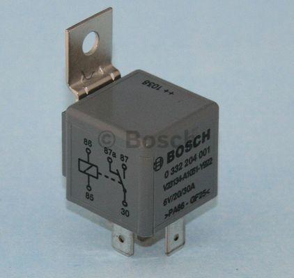 BOSCH 0 332 204 001 - Relejs, Vadības bloks-Dzinēja vadība ps1.lv