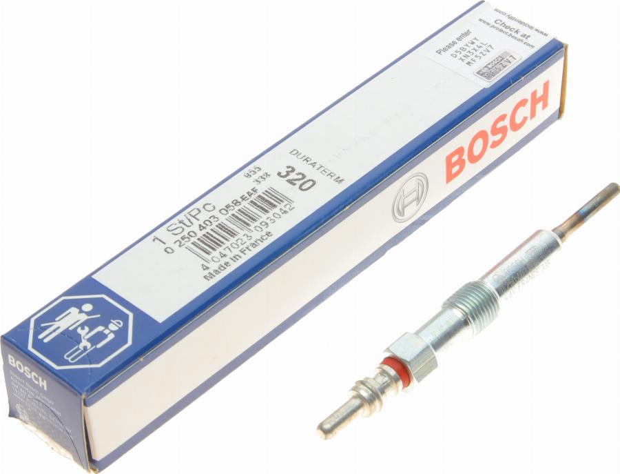 BOSCH 0 250 403 058 - Kvēlsvece ps1.lv