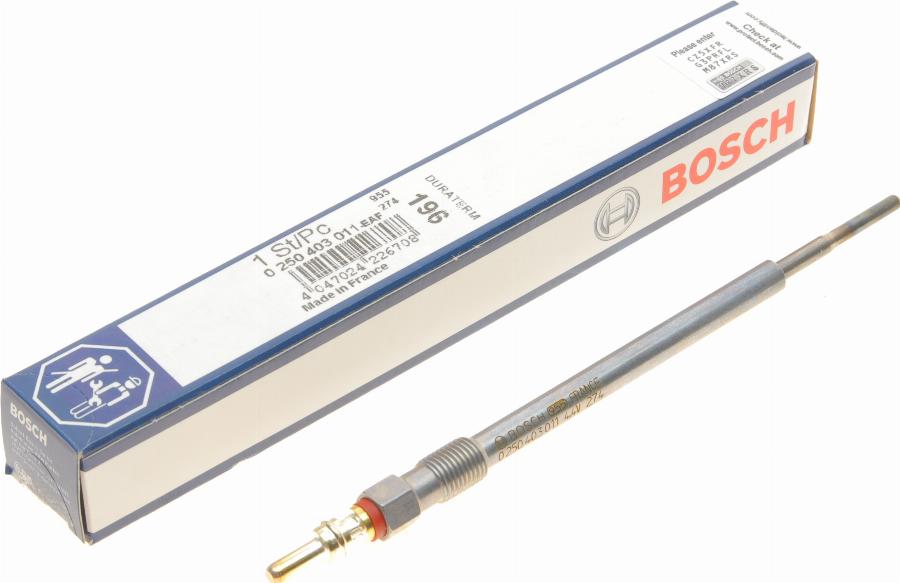 BOSCH 0 250 403 011 - Kvēlsvece ps1.lv