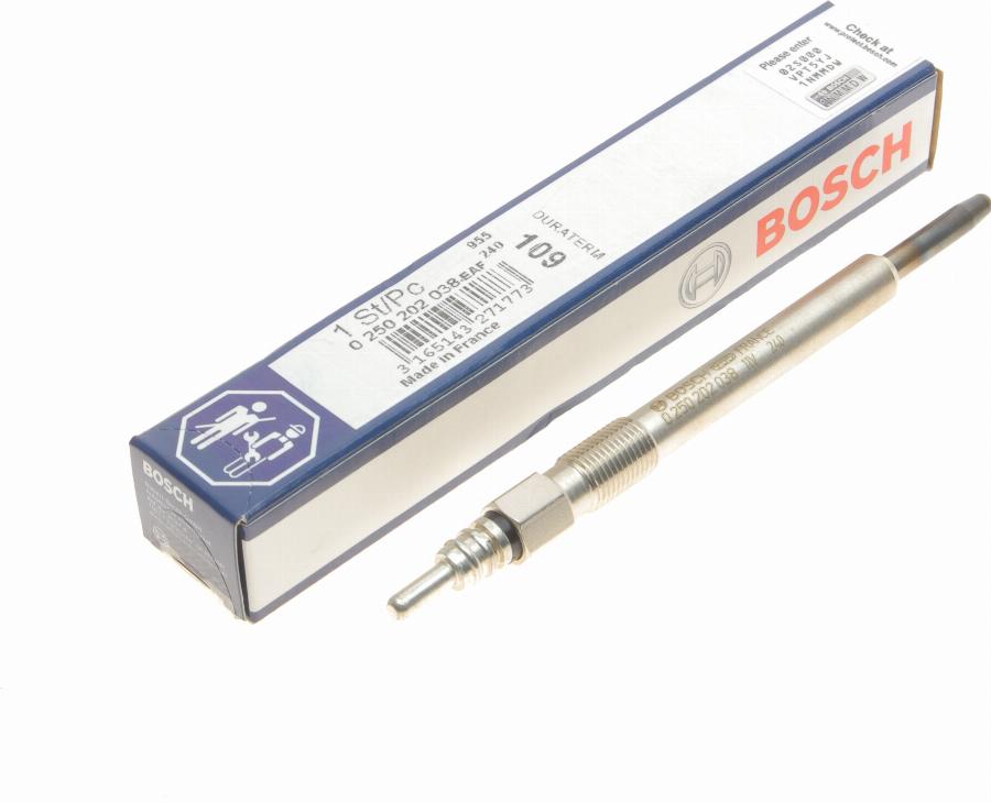 BOSCH 0 250 202 038 - Kvēlsvece ps1.lv