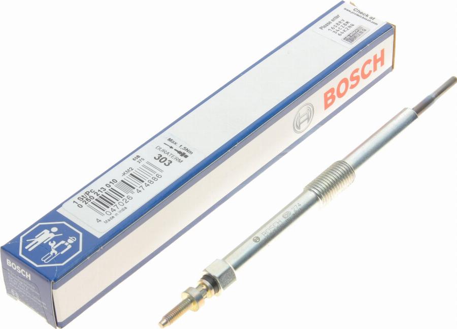 BOSCH 0 250 213 010 - Kvēlsvece ps1.lv