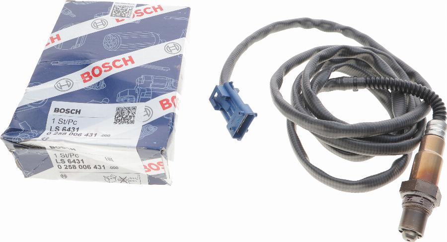 BOSCH 0 258 006 431 - Lambda zonde ps1.lv