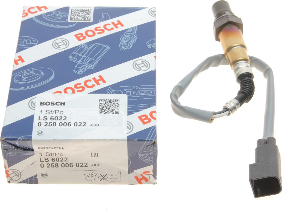 BOSCH 0 258 006 022 - Lambda zonde ps1.lv