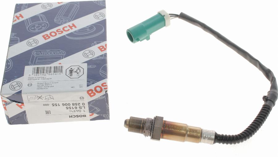 BOSCH 0 258 006 155 - Lambda zonde ps1.lv